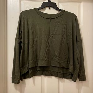 Savvi Sarah Crop Sweater